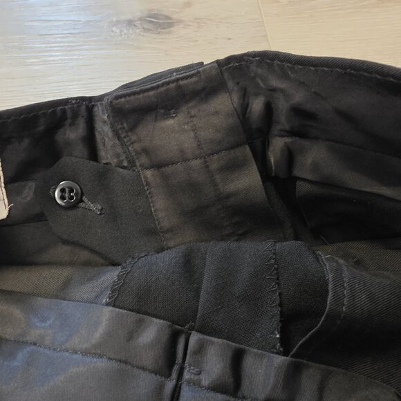 Vtg 60's US Navy Master Chief Petty Officer Dress Mystic Blue Pants Trouser READ - Picture 8 of 9